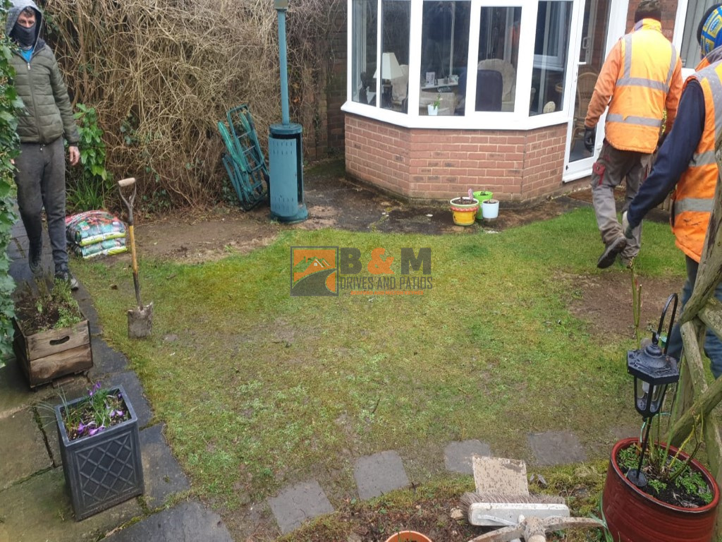 Indian Sandstone Patio in Bletchley