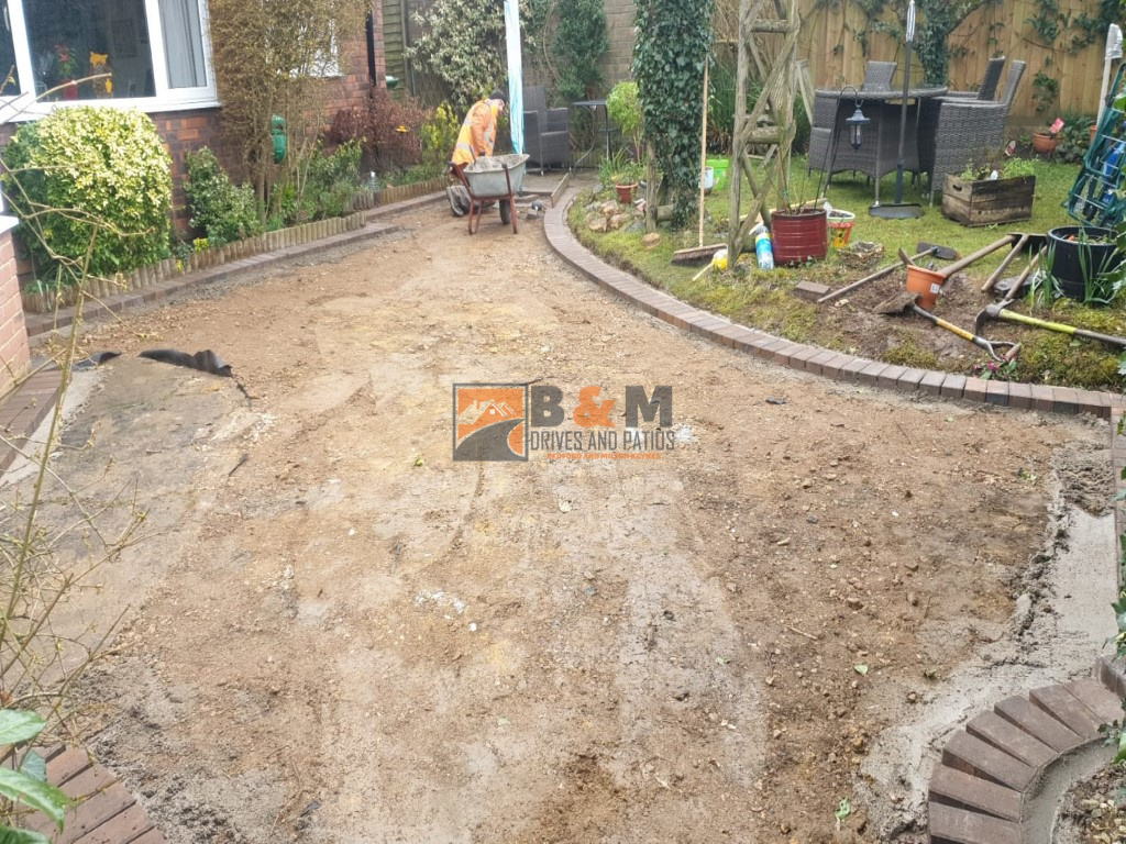 Indian Sandstone Patio in Bletchley